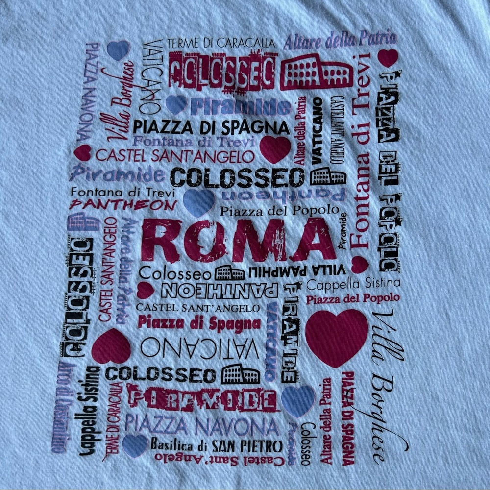3 for $25 ~ Rome “Roma” Italy Tee ~ Girls Size 9/10